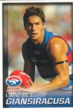 2005 Select Herald Sun AFL #185 Daniel Giansiracusa Front
